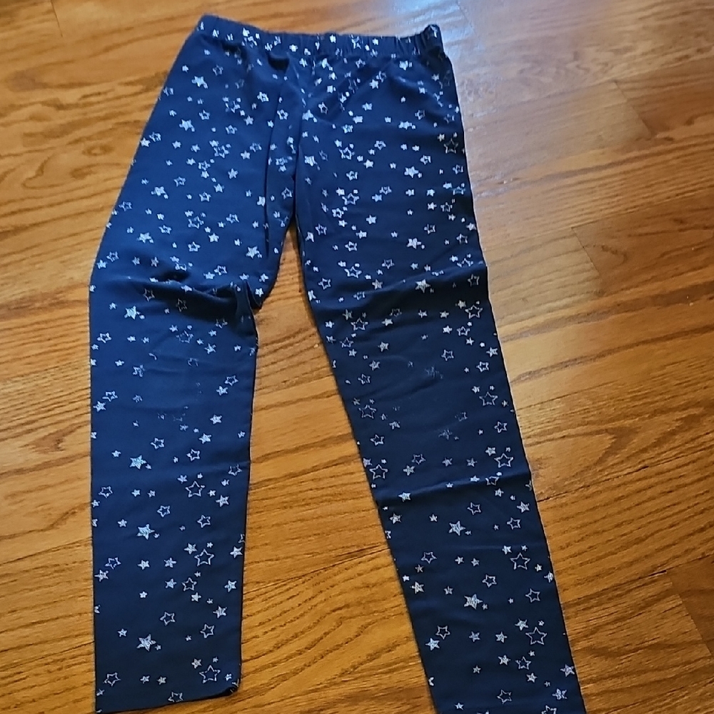 Vigoss Navy Star Print Girls' Leggings